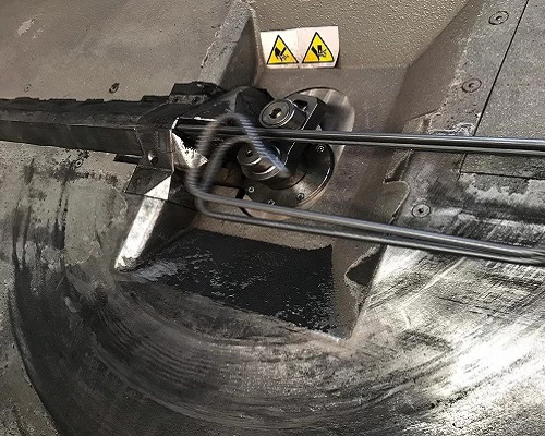 Lavorazione ferro in rotolo